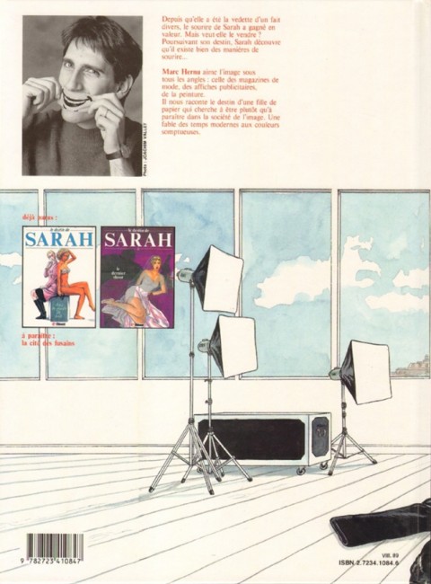 Verso de l'album Le Destin de Sarah Tome 3 Le sourire de Sarah