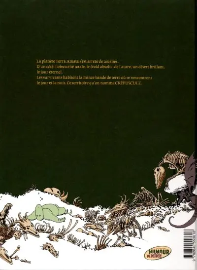 Verso de l'album Donjon Crépuscule Tome 1 Le cimetière des dragons