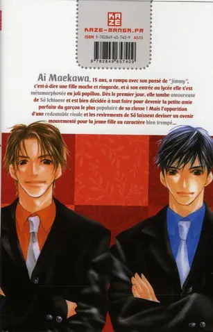 Verso de l'album 100% Doubt !! Tome 2