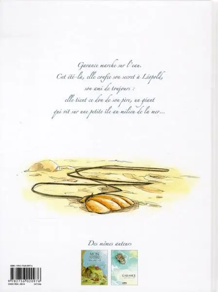 Verso de l'album Garance