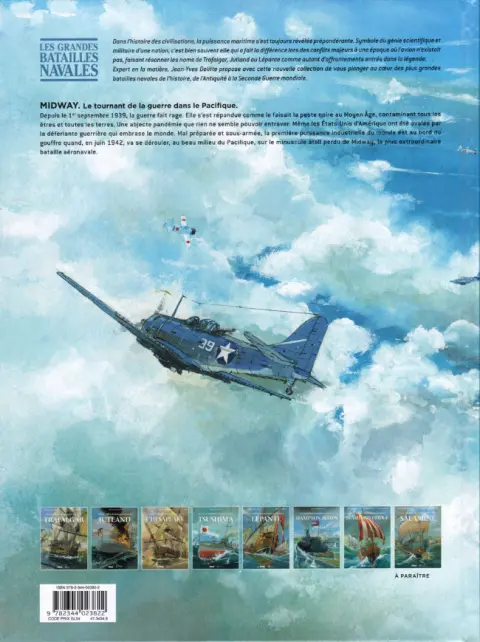 Verso de l'album Les grandes batailles navales Tome 9 Midway