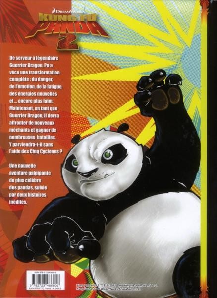 Verso de l'album Kung Fu Panda 2 Tome 2 La grande évasion