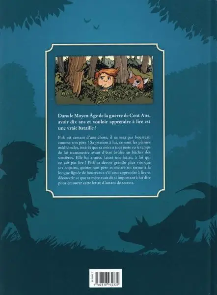 Verso de l'album Le Livre de Piik Tome 1 Le secret de Sallertaine