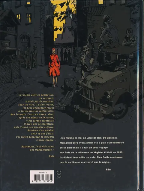 Verso de l'album Miss Tome 1 Bloody Manhattan