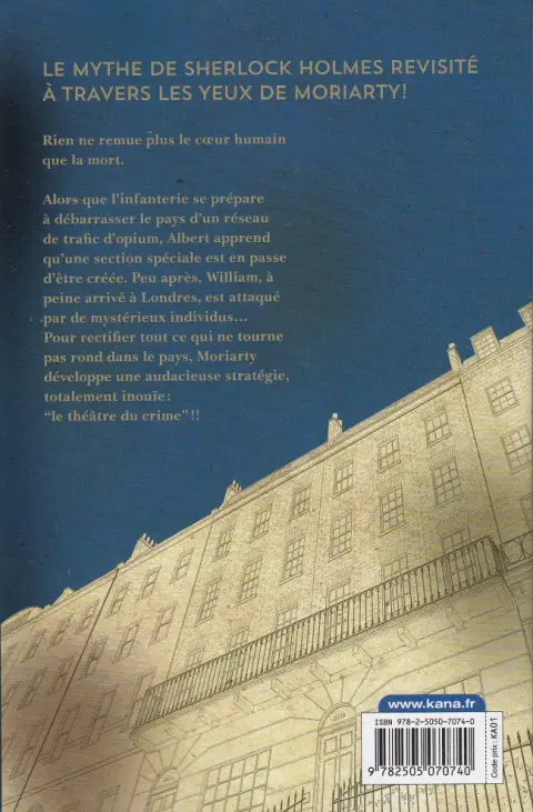 Verso de l'album Moriarty 2