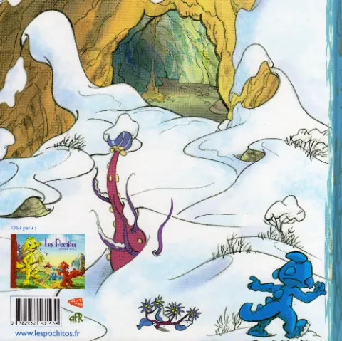 Verso de l'album Les Pochitos Tome 2 La fête de la neige
