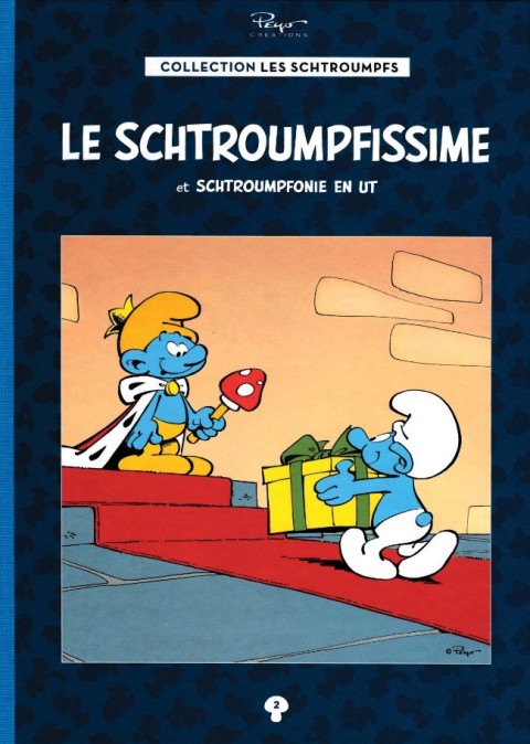 Couverture de l'album Les Schtroumpfs La collection Tome 2 Le Schtroumpfissime