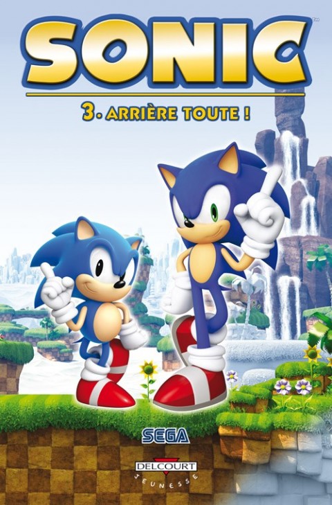 Couverture de l'album Sonic Tome 3 Arrière toute !