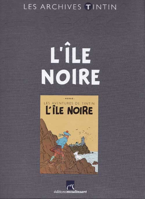 Couverture de l'album Les archives Tintin Tome 4 L'Île Noire