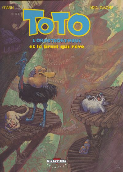 Couverture de l'album Toto l'ornithorynque Tome 4 Toto l'ornithorynque et le bruit qui rêve