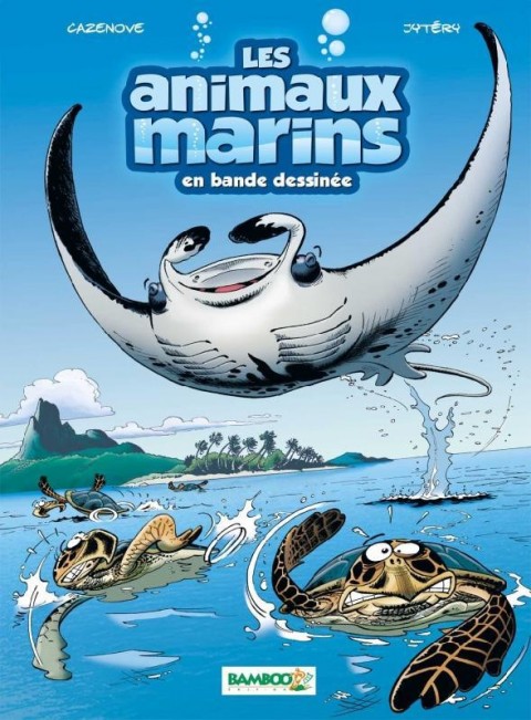 Couverture de l'album Les Animaux marins en bande dessinée Tome 3