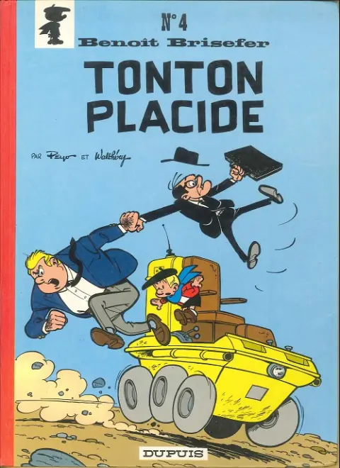 Couverture de l'album Benoît Brisefer Tome 4 Tonton Placide