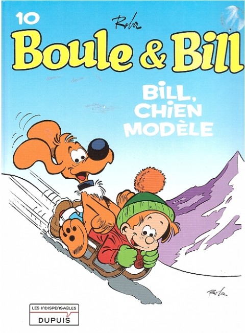 Couverture de l'album Boule & Bill Tome 10 Bill, chien modèle