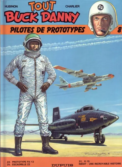 Couverture de l'album Tout Buck Danny Tome 8 Pilotes de prototypes