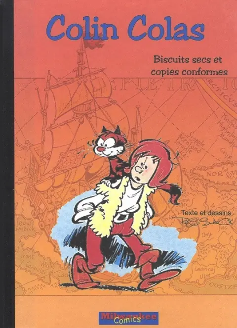 Couverture de l'album Colin Colas Biscuits secs et copies conformes