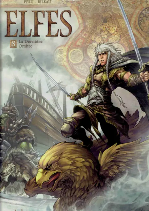 Couverture de l'album Elfes Tome 8 La Dernière Ombre