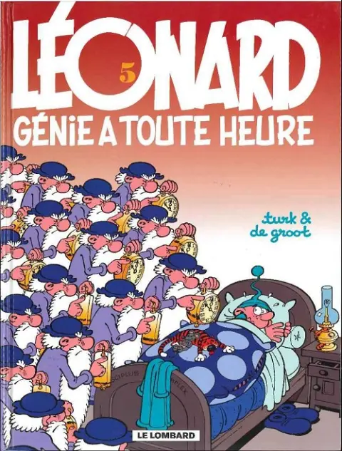 Couverture de l'album Léonard Tome 5 Génie à toute heure