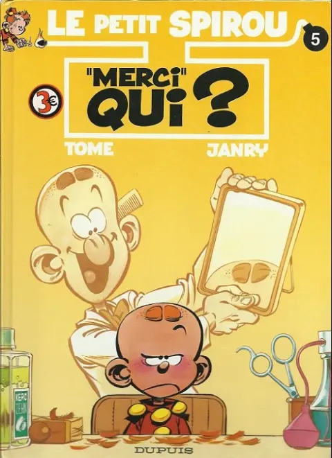 Couverture de l'album Le Petit Spirou Tome 5 Merci qui ?