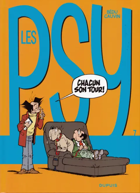 Couverture de l'album Les Psy Tome 7 Chacun son tour !