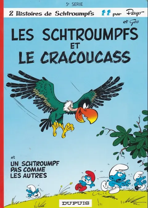 Couverture de l'album Les Schtroumpfs Tome 5 Les Schtroumpfs et le Cracoucass