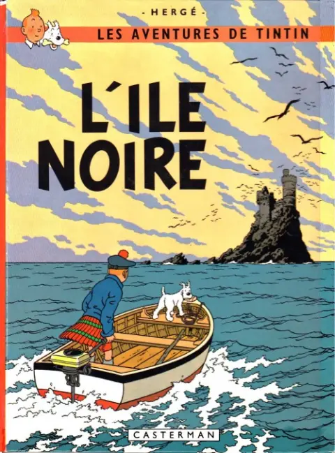 Couverture de l'album Tintin Tome 7 L'île noire