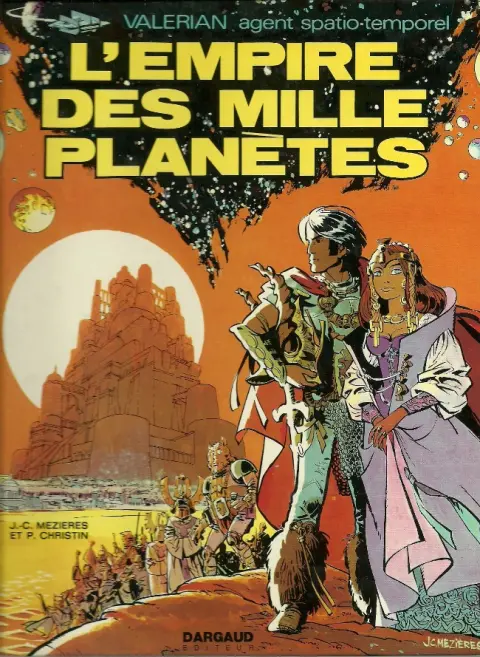 Couverture de l'album Valérian Tome 2 L'empire des mille planètes