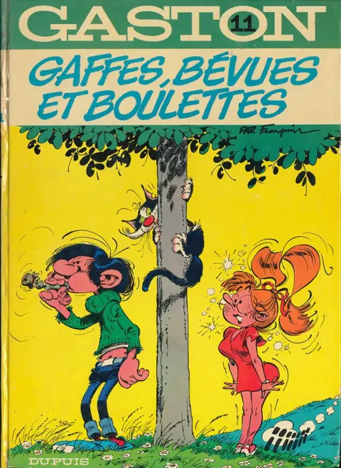 Gaston Tome 11 Gaffes, bévues et boulettes