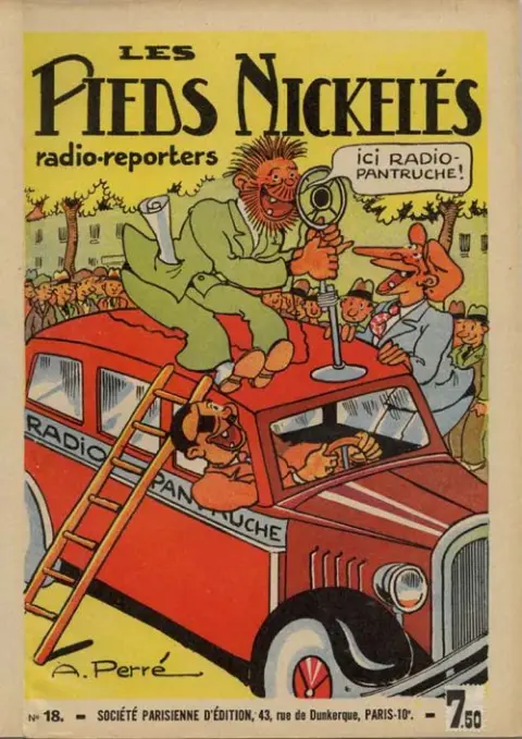 Les Pieds Nickelés Tome 18 Les Pieds Nickelés radio-reporters