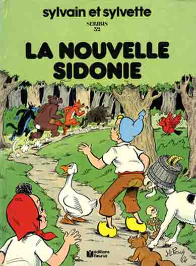 Couverture de l'album Sylvain et Sylvette Tome 32 La nouvelle Sidonie