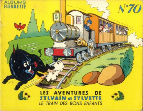 Couverture de l'album Sylvain et Sylvette Tome 70 Le train des bons enfants