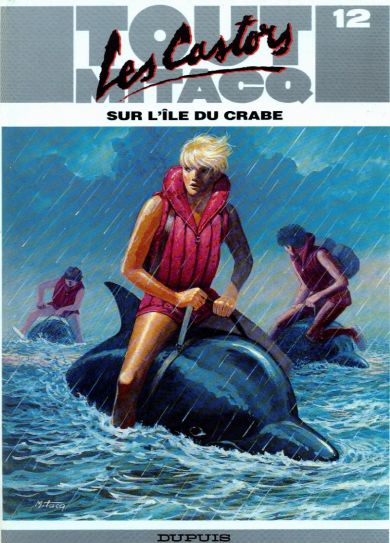 Couverture de l'album Tout Mitacq Tome 12 Les Castors sur l'île du crabe
