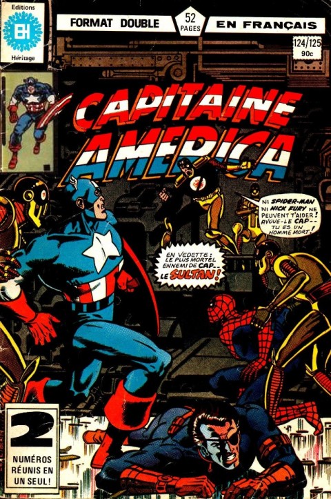 Couverture de l'album Capitaine America Tome 124 Thunderhead !