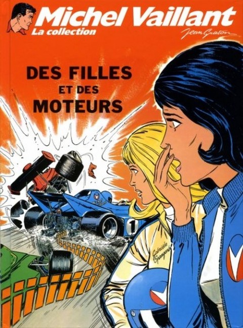 Couverture de l'album Michel Vaillant La Collection Tome 25 Des filles et des moteurs