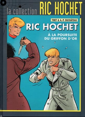 Couverture de l'album Ric Hochet La collection Tome 78 À la poursuite du Griffon d'or