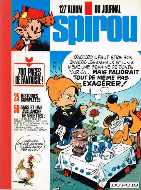 Le journal de Spirou Album N° 127