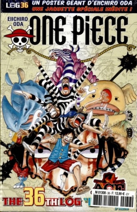 Couverture de l'album One Piece La collection - Hachette The 36th Log