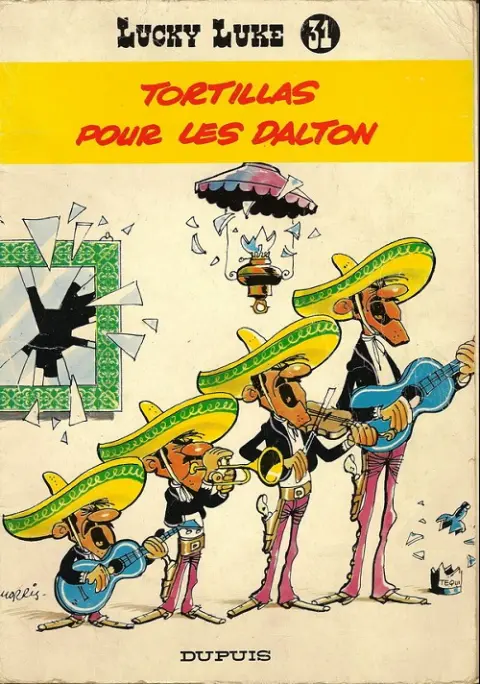 Couverture de l'album Lucky Luke Tome 31 Tortillas pour les Dalton