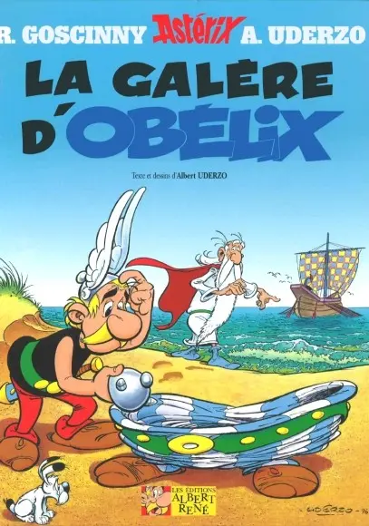 Couverture de l'album Astérix Tome 30 La galère d'Obélix