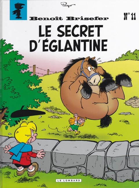 Couverture de l'album Benoît Brisefer Tome 11 Le secret d'Églantine