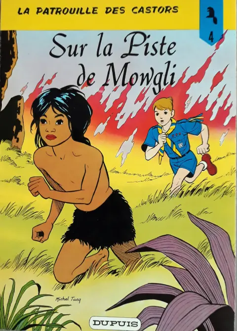 Couverture de l'album La Patrouille des Castors Tome 4 Sur la Piste de Mowgli