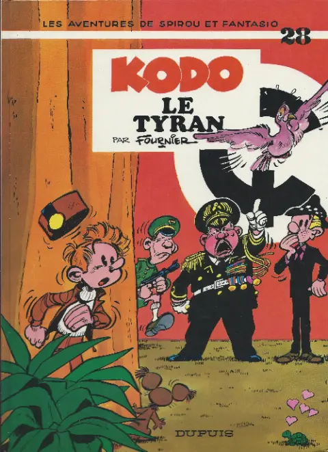 Couverture de l'album Spirou et Fantasio Tome 28 Kodo le tyran