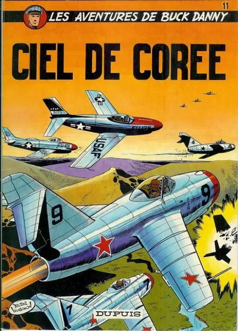Couverture de l'album Buck Danny Tome 11 Ciel de Corée
