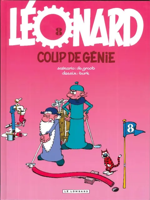 Couverture de l'album Léonard Tome 8 Coup de génie