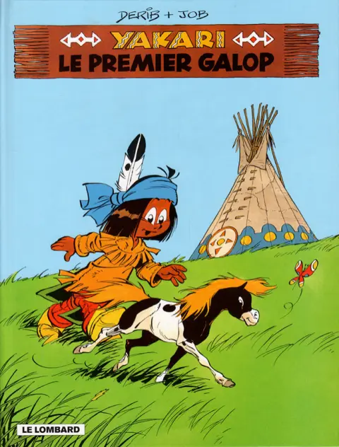 Couverture de l'album Yakari Tome 16 Le premier galop