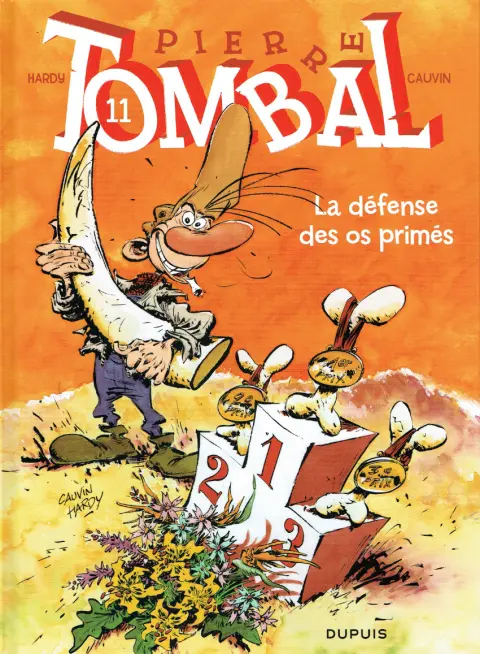 Couverture de l'album Pierre Tombal Tome 11 La défense des os primés