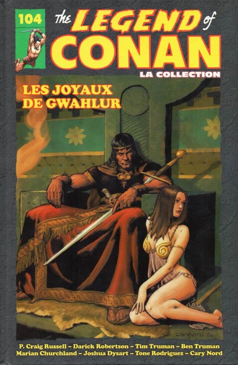 Couverture de l'album The Savage Sword of Conan - La Collection Tome 104 Les Joyaux de Gwahlur
