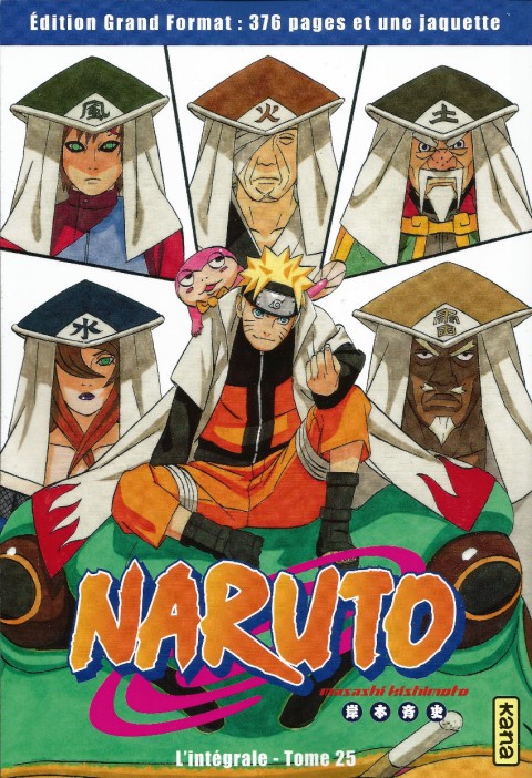 Couverture de l'album Naruto L'intégrale Tome 25