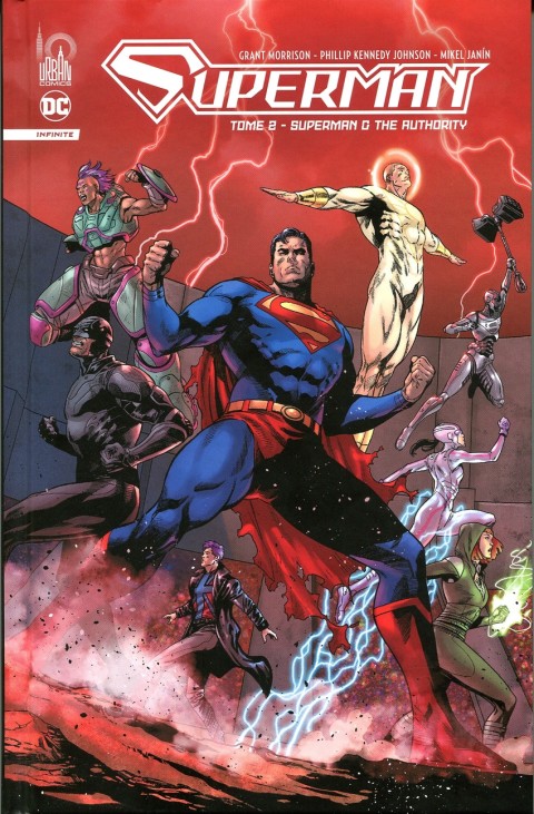 Couverture de l'album Superman Infinite Tome 2 Superman & The Authority
