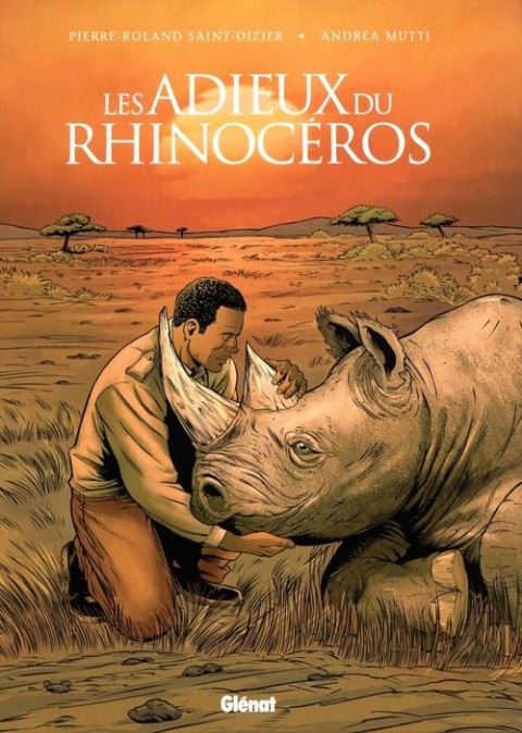 Couverture de l'album Les adieux du rhinocéros