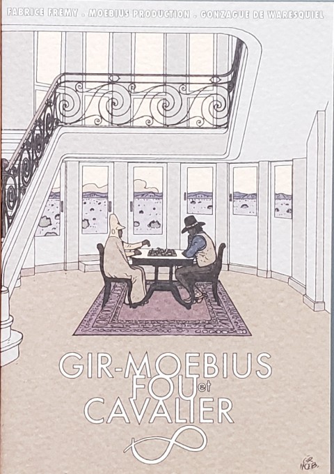 Couverture de l'album Gir-Moebius fou et cavalier